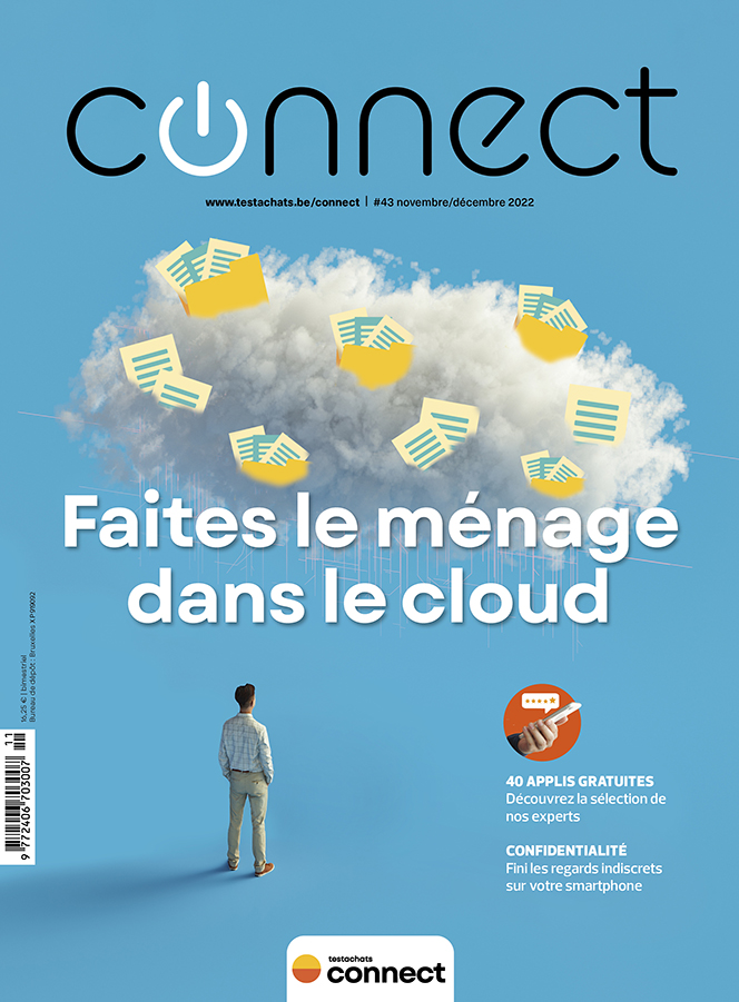 Test Connect cover faites le ménage dans le cloud